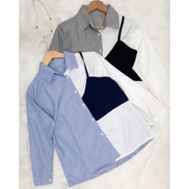 Kemeja Two Tone / Two Tone Shirt
