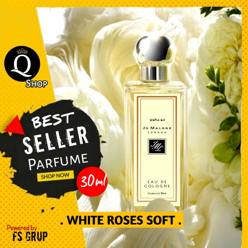 Parfum Wanita Inspire Jo Malone aroma White Rose Soft 30ml tahan lama & lebih fresh BISA COD