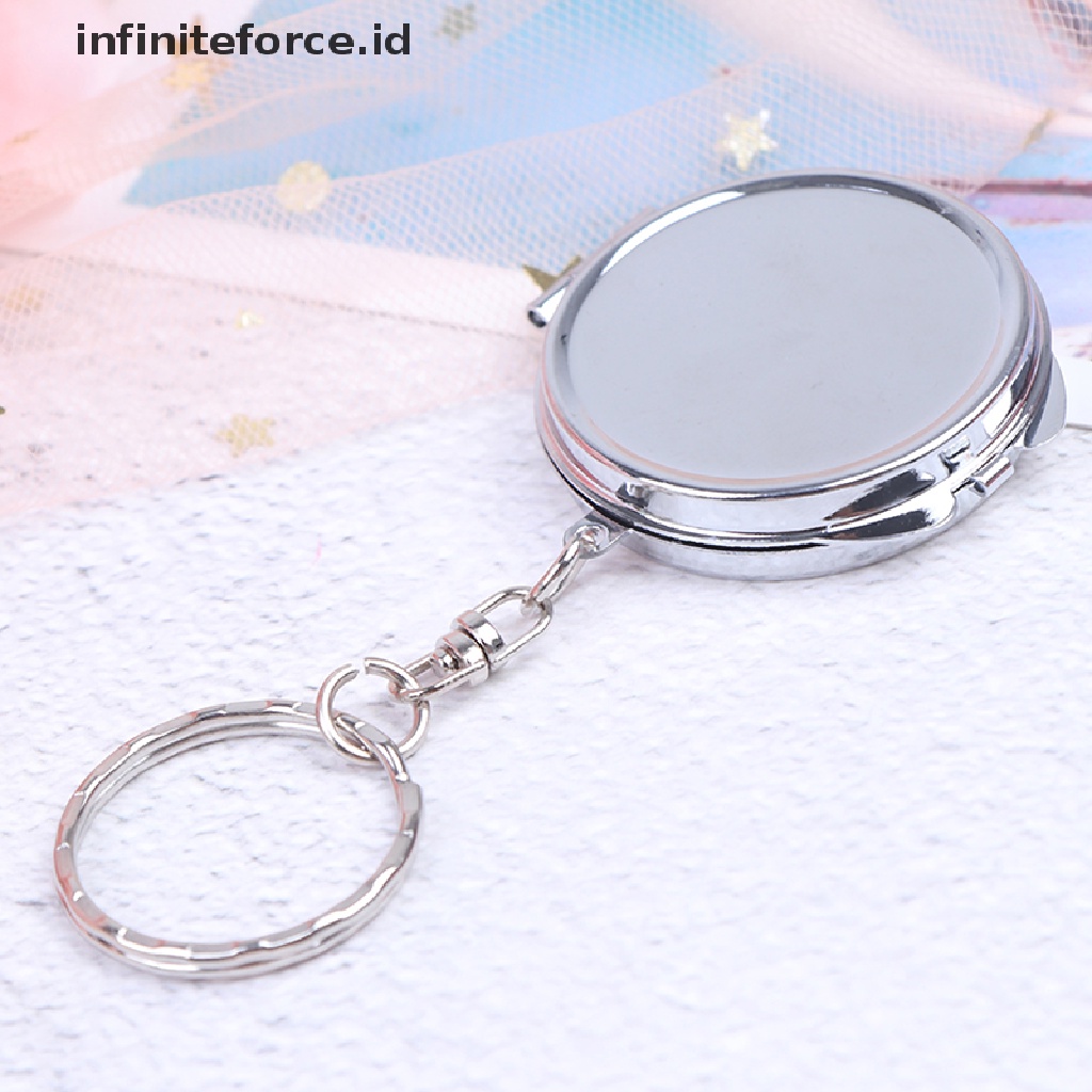 (Infiniteforce.Id) Gantungan Kunci Cermin Lipat Portable