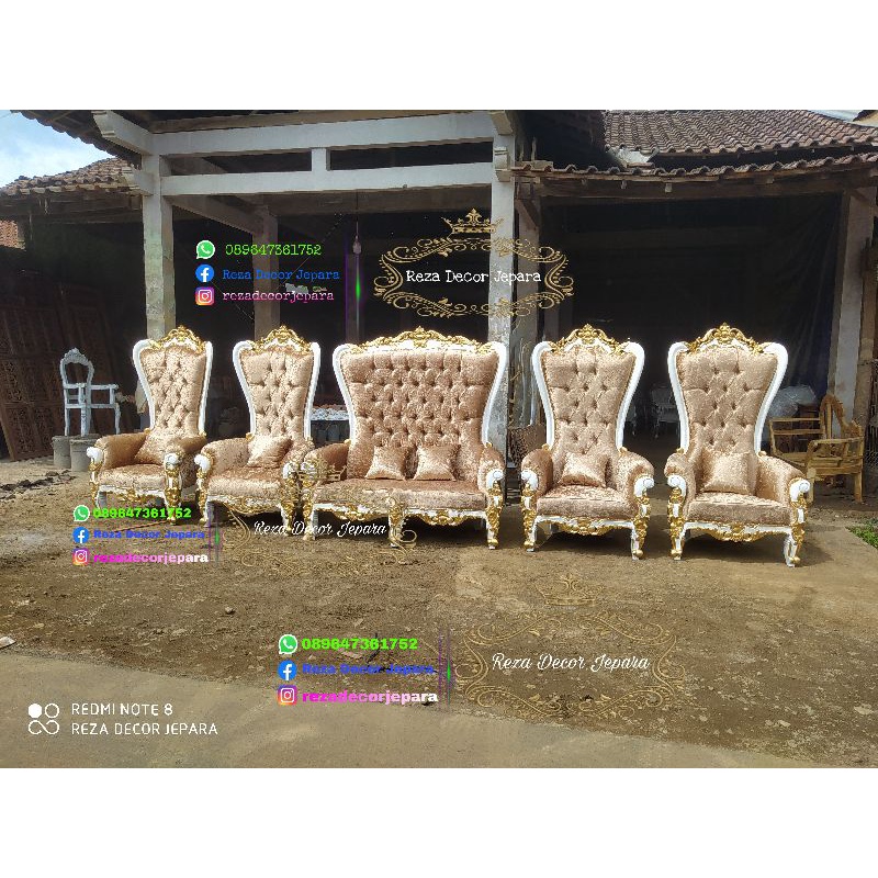 set kursi syahrini 175cm kursi syahrini jati kursi manten syahrini kursi pelaminan syahrini