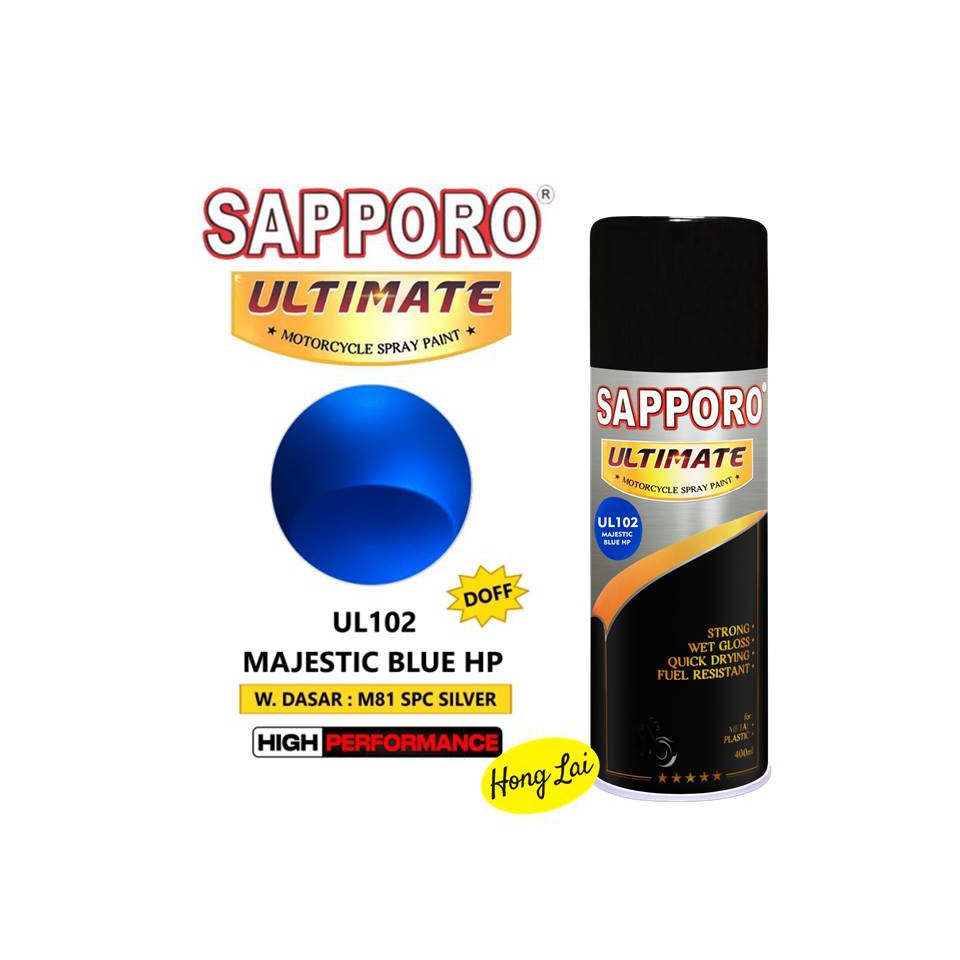 Sapporo Ultimate UL102 Ultra Majestic Blue HP / Sapporo Spray