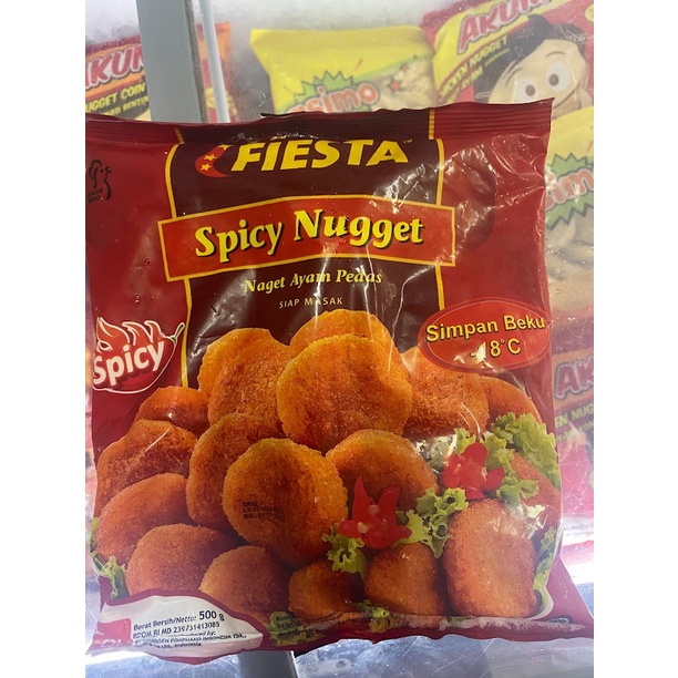 

FIESTA SPICY CHIKEN NUGET / NUGET AYAM PEDAS 500 GR