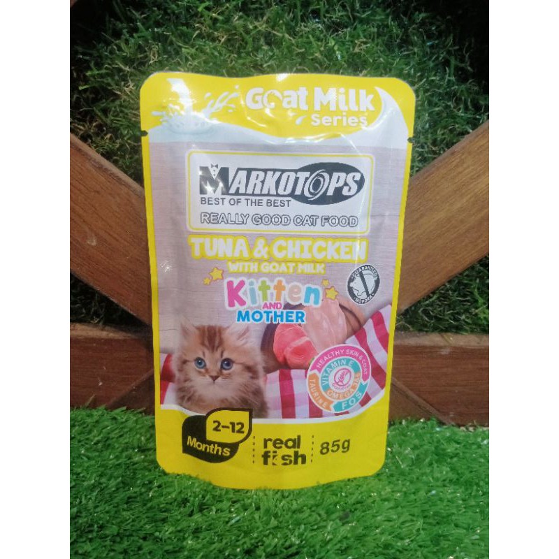 Markotops Wet Cat Food 85gr / Makanan Kucing Markotop Pouch 85gr / Markotops Wet 85gr