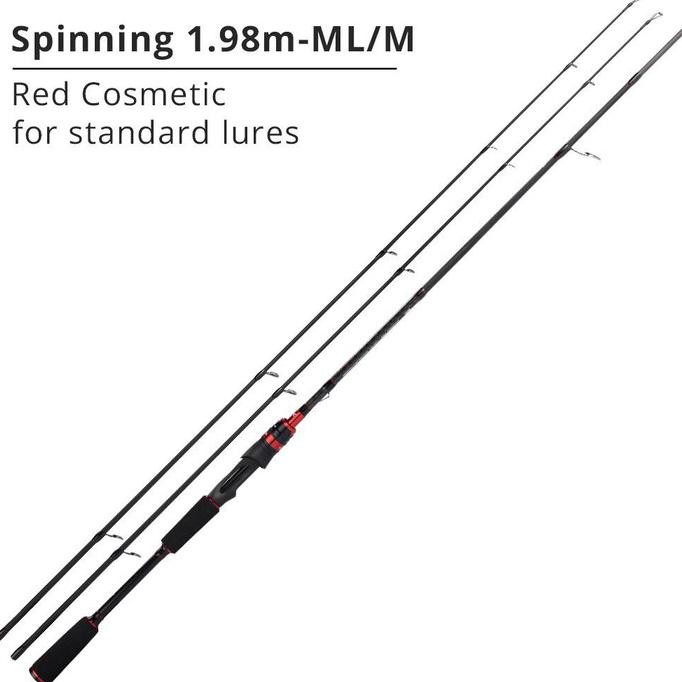 Rod Kastking Max Steel Baitcasting Spinning Joran Pancing 2Pcs Ujung - Spinning Ml M