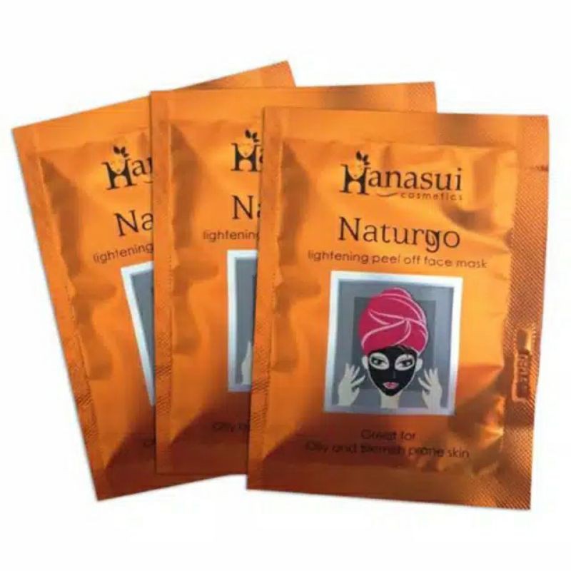 naturgo hanasui / masker  naturgo hanasui / masker komedo / blackmask naturgo hanasui /masker lumpur