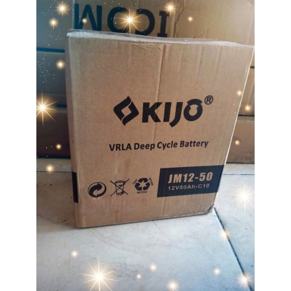 aki Kijo 12v 50ah Vrla JM12-50
