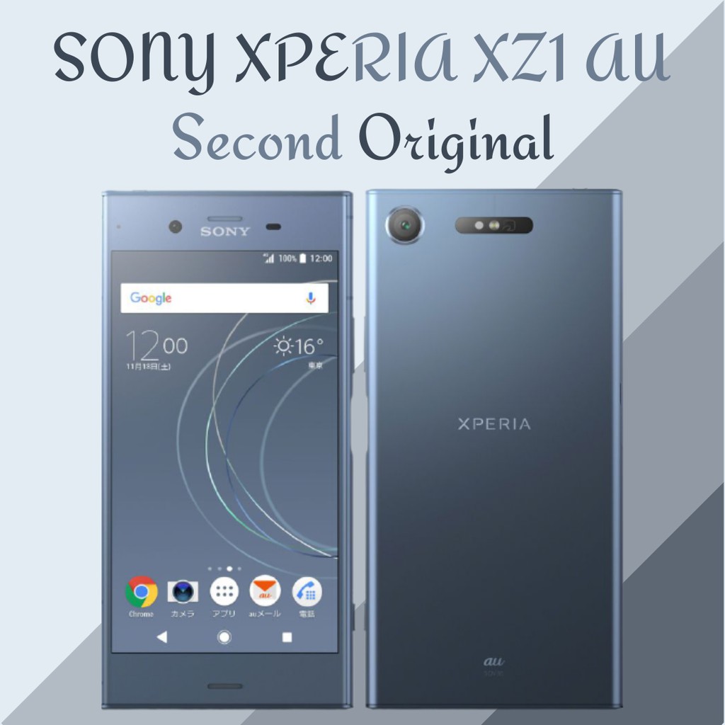 HP/HANDPHONE SONY XPERIA XZ1 AU | 64GB/RAM 4GB |  SECOND ORIGINAL | FULLSET ORIGINAL