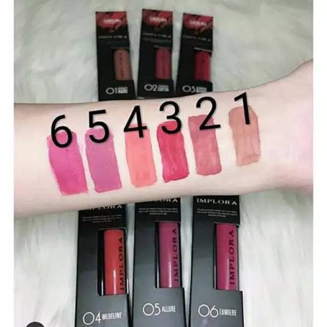 LIP CREAM IMPLORA / IMPLORA MATTE LIP CREAM URBAN