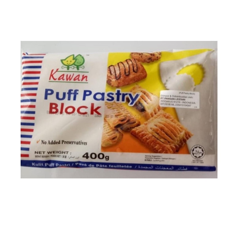 

Kawan Puff Pastry Block 400 Gr