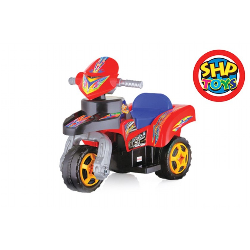 Mainan Motor Aki Accu RX Roda 3