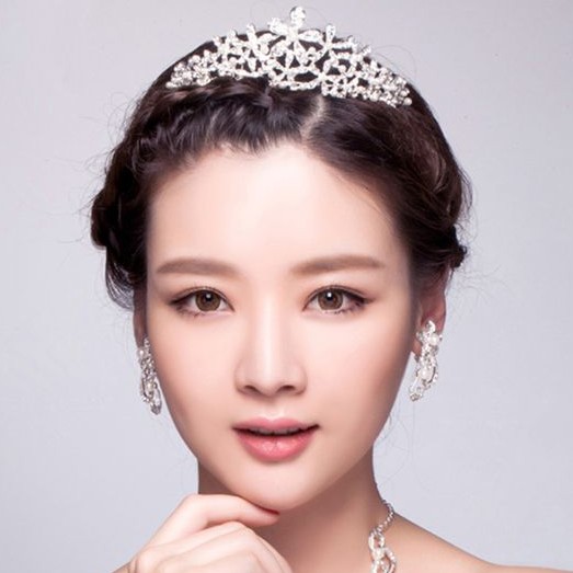 [READY STOCK] TIARA WEDDING AKSESORIS PENGANTIN MAHKOTA BRIDAL SIRKAM TRP021