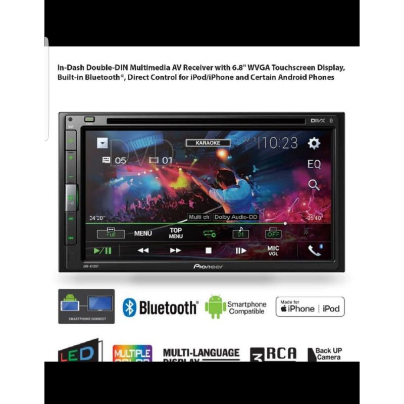 HAED UNIT PIONEER AVH A 315 BT PIONEER