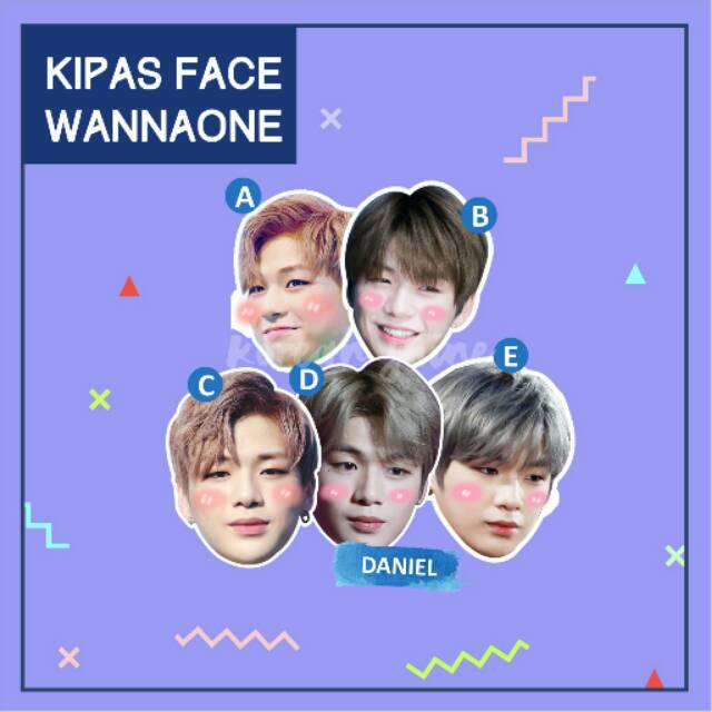 Kipas Muka / Fan Face WANNA ONE