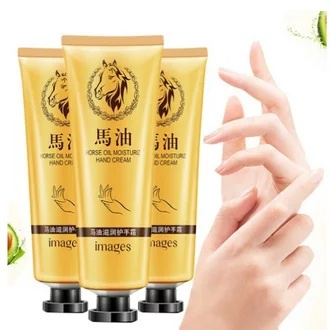 BEAUTY JAYA - Images Hand Cream Horse Oil /Krim Melembabkan Kulit Tangan Kaki Kering Kasar dan Tumit Pecah2