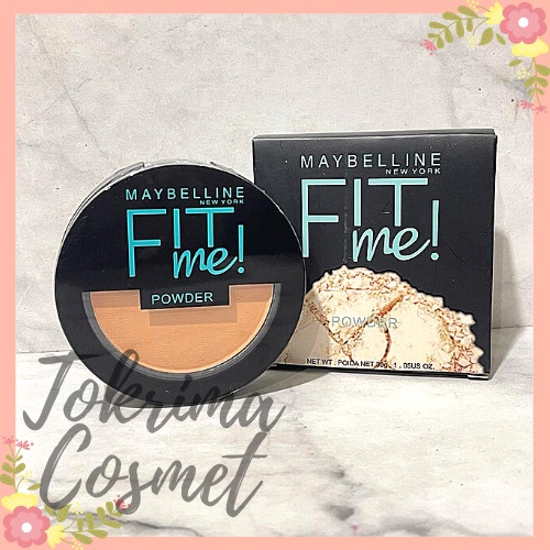 [ECER] Bedak FITME TWC / DREAM PINK Maybelline 2in1 (Basah+Kering)  / TOKRIMACOSMET