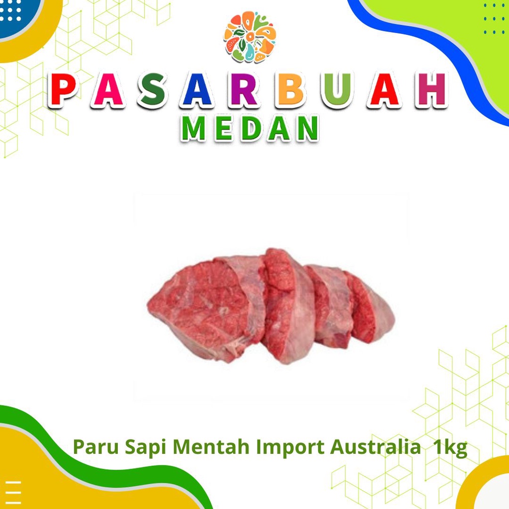 

Distributor Paru Sapi Mentah Import Australia 1 Kg - Pasar Buah Medan