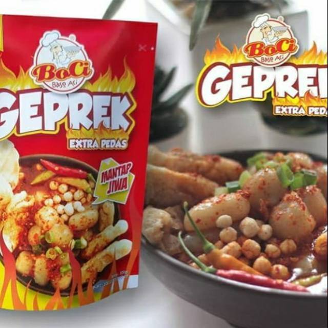 

BOCI Baso Aci Geprek