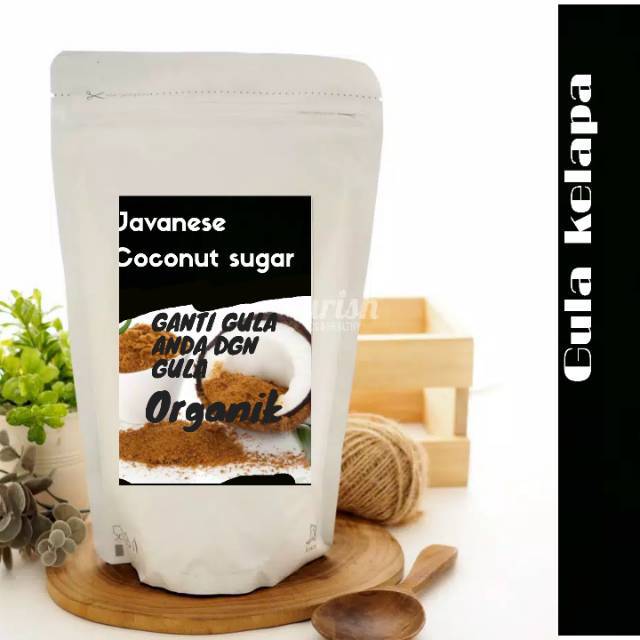 

ORGANIK COCONUT SUGAR 250g GULA UNTUK DIET RENDAH KALORI PREMIUM MURNI NIRA KELAPA COCONUT SUGAR ORGANIK