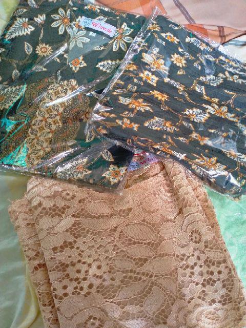 Realpict Batik Set Couple + Kemeja Batik Origional/ Wisuda