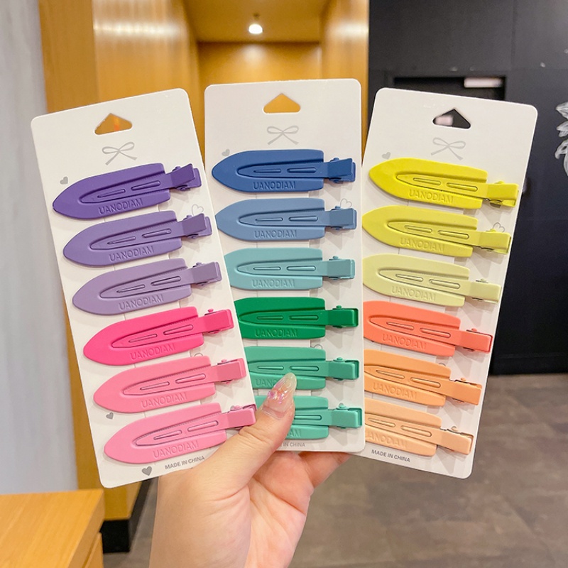Jepit Rambut Model Duckbill Seamless Gaya Korea Untuk Wanita