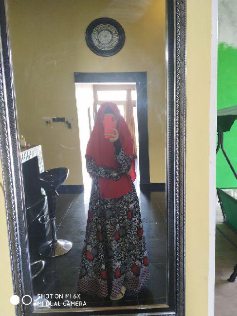 Gamis Batik Kembang Muda
