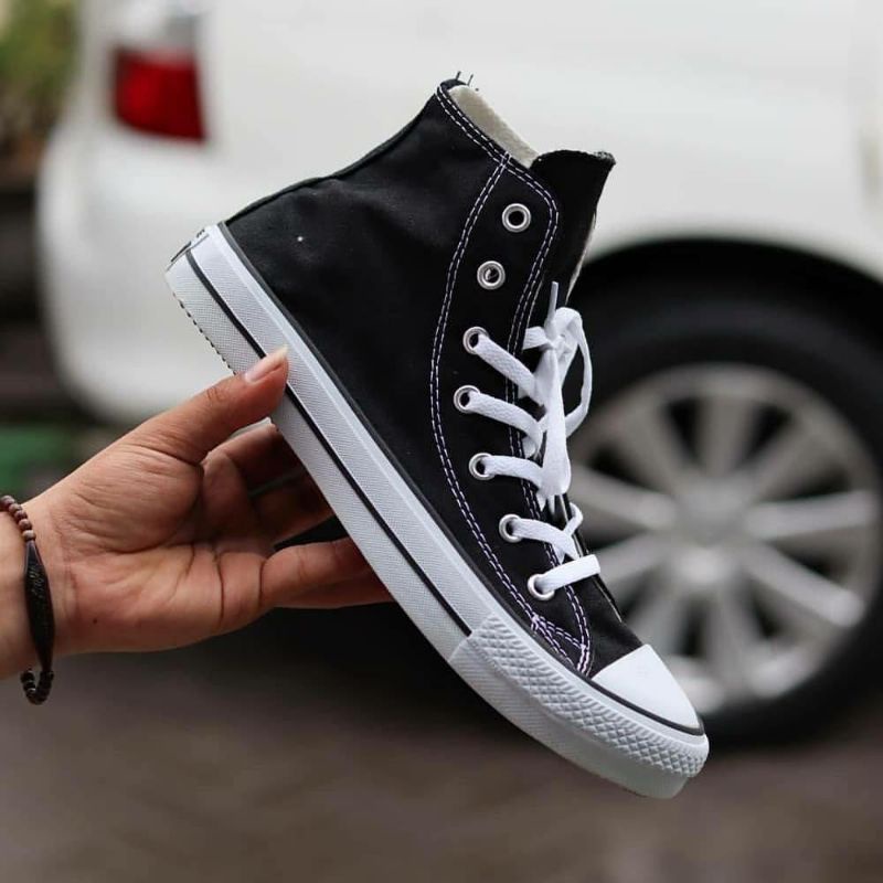 Sepatu All Star Converse Classic High Converse Hitam Putih Converse Sekolah Converse Pria Wanita