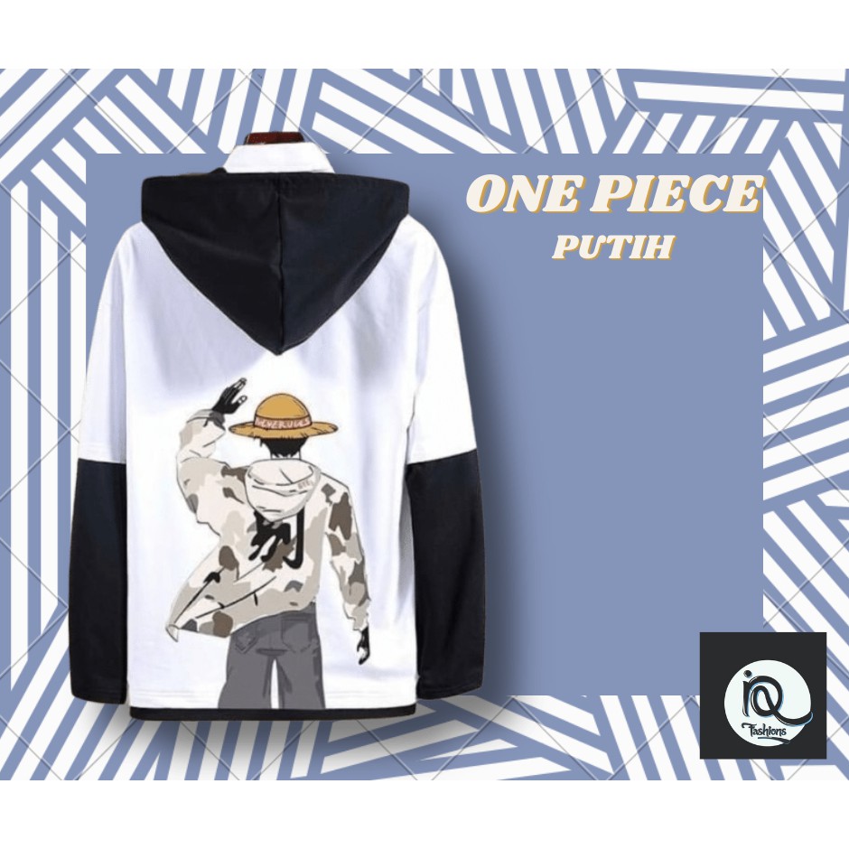 SWEATER HOODIE ANIME ONE PIECE SWEETER COWOK HODIE PRIA TERMURAH TEBAL