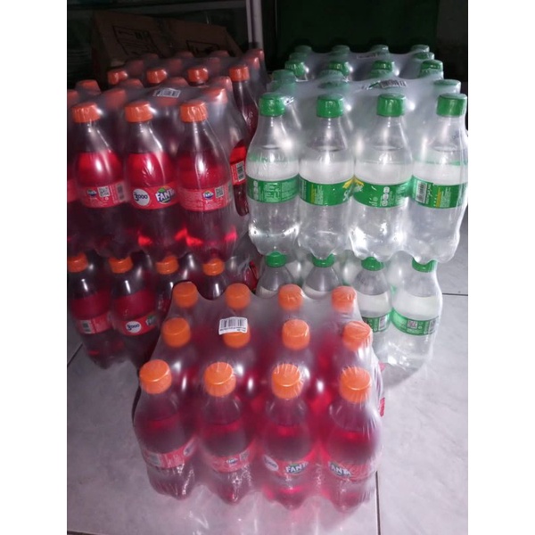 Fanta Sprite Botol Mini 250ml isi 12pcs atau 1 lusin