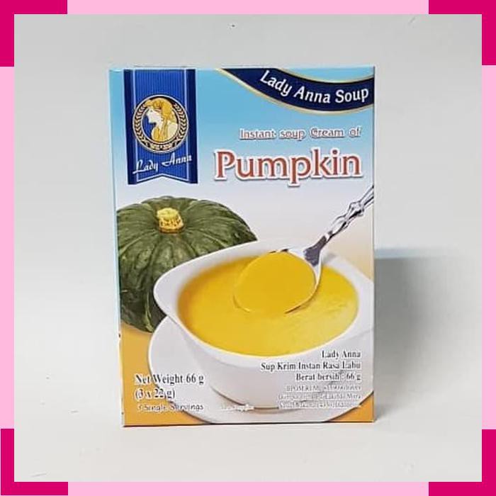 

Lady Anna Instant Soup of Cream Pumpkin Sup Labu Import Thailand