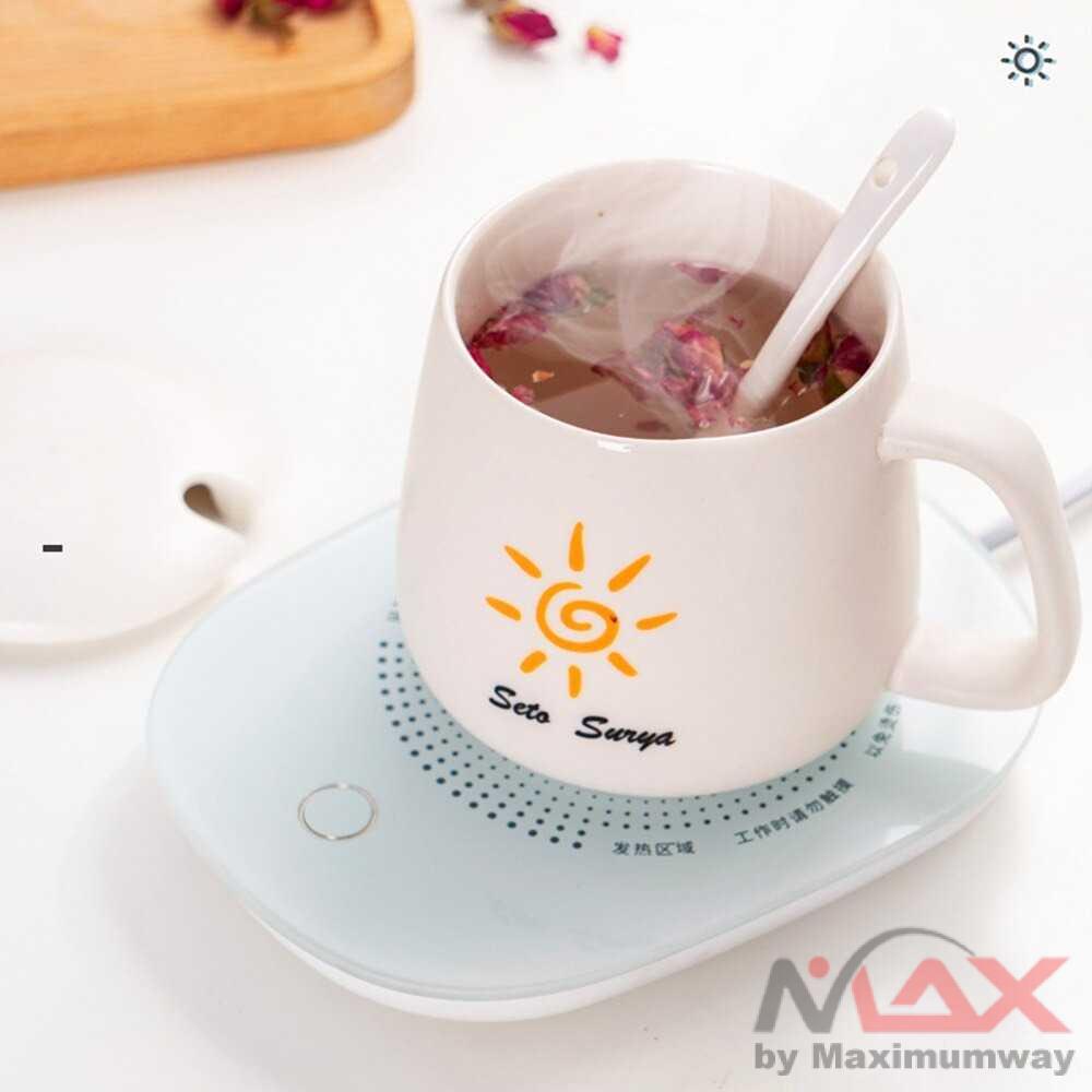 Tatakan Gelas HKITCHEN Tatakan Gelas Pemanas Coffee Cup Warmer Heating Pad - ZC001 Warna Hijau