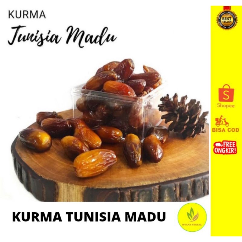 

KURMA TUNISIA MADU 250gr/100% KURMA TUNISIA MADU ASLI