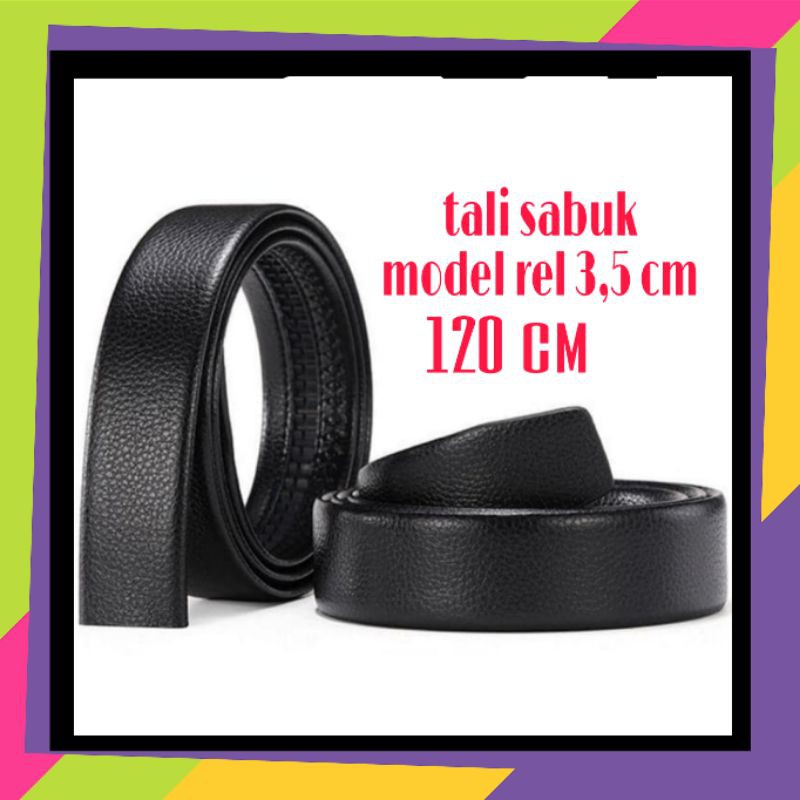 TALI SABUK PRIA TALI IKAT PINGGANG KULIT PRIA MODEL REL TALI SABUK GESPER