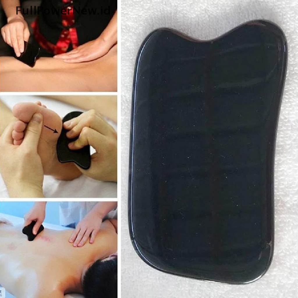 [KUKU PALSU] Beeswax Guasha Scraping Massage Scraper Face Massager Acupuncture Gua Sha Board .