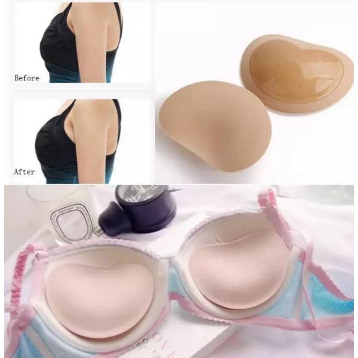 SGS Busa Bra Sticky Gel Silicone Adhesive Foam Push Up Pads