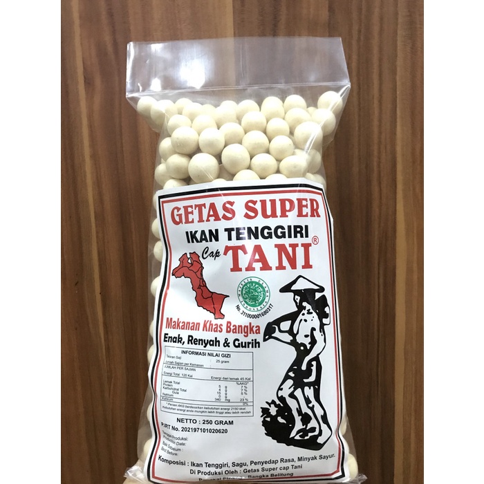 

Getas bangka / kerupuk bangka / getas tani 250gr / getas ikan