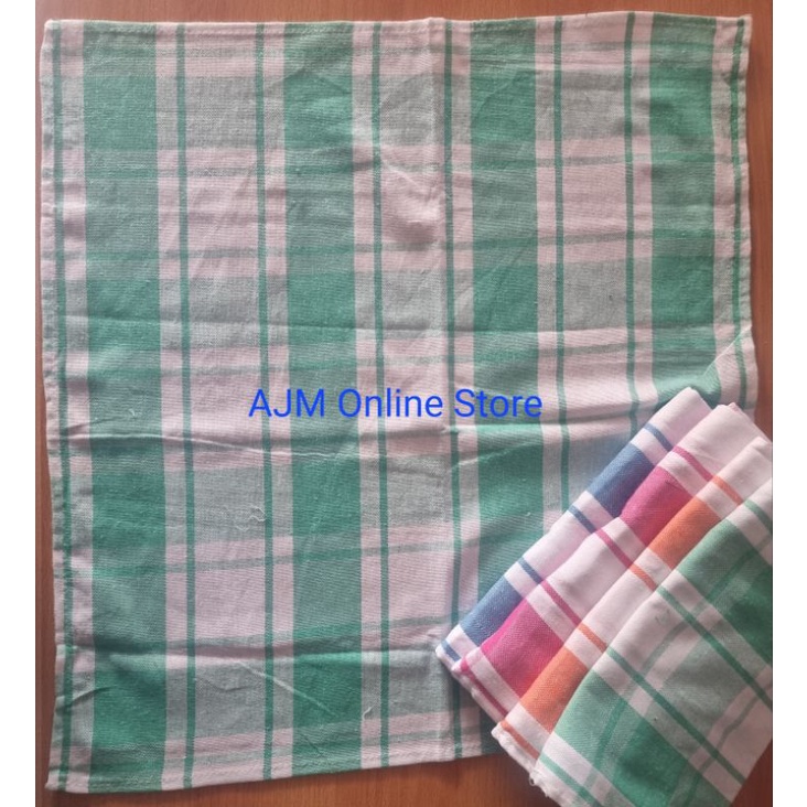 serbet kain lap jumbo tebal - warna 1 lusin