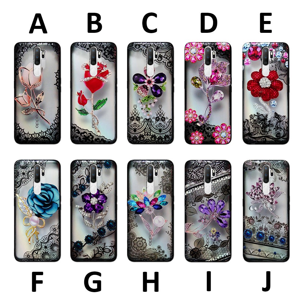 Case Flower Henna 3D XIAOMI Note 10 Pro A3 CC9E 6X A2 / case bunga / case dewasa / casing hardcase flower / pelindung hp
