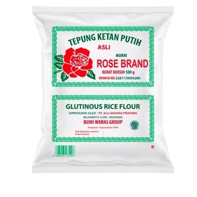 

Tepung Beras Ketan Rose Brand 500g