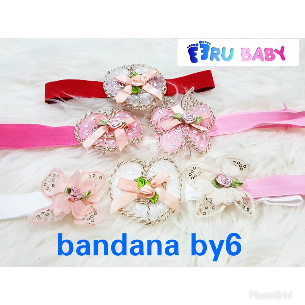 Eeru Baby Bandana Untuk Bayi by6