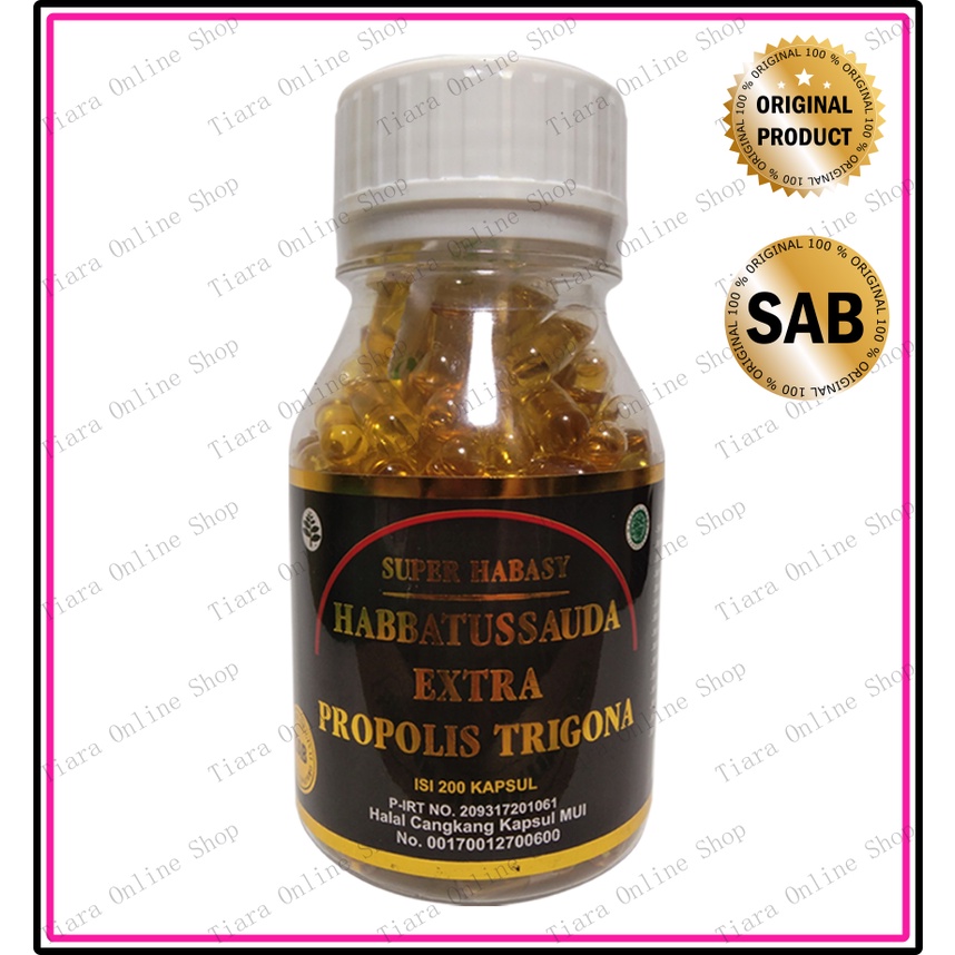 Habbatussauda Extra Propolis Trigona ORIGINAL