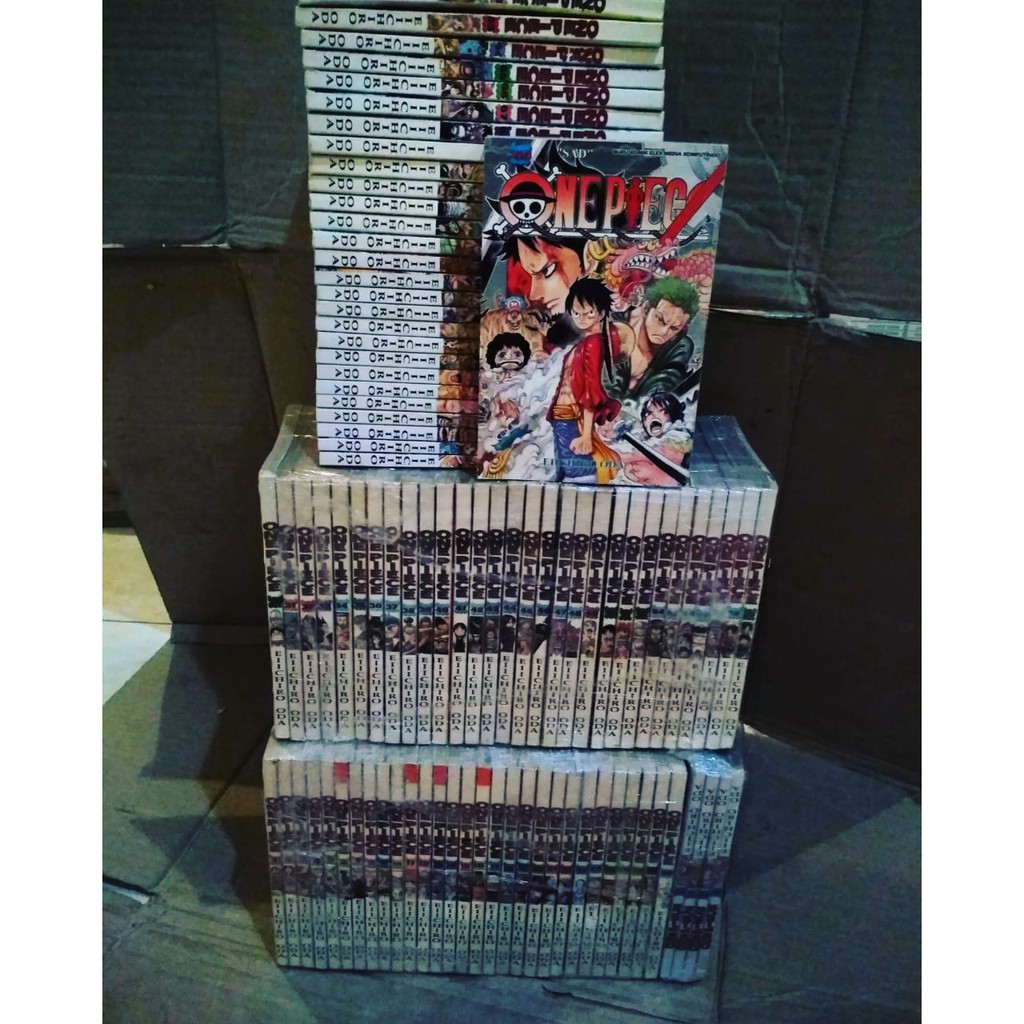 kOMIK ONE PIECE 1-94 terbaru LENGKAP ORIGINAL MURAH