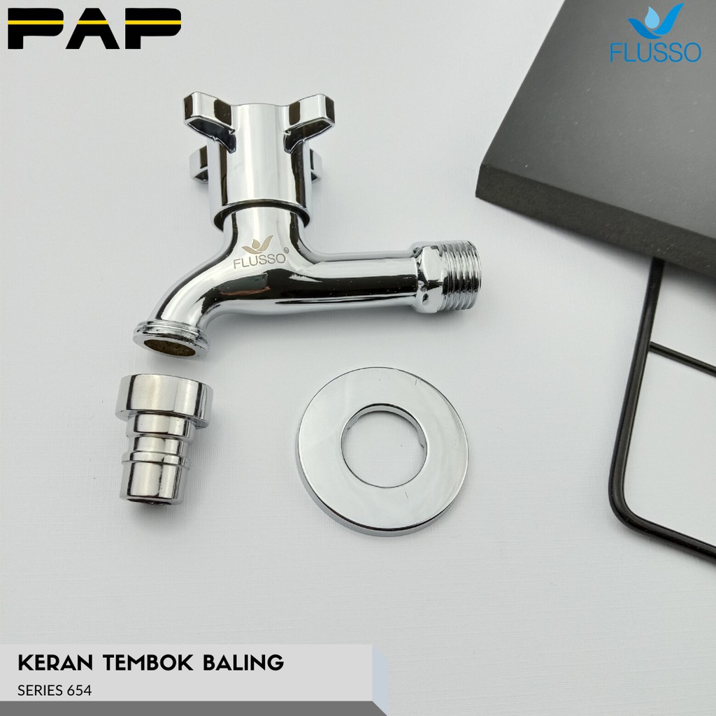 Flusso Kran Tembok Baling Keran Dinding Kran Air Flusso 654