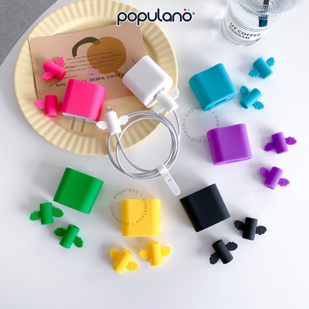 Pelindung Charger iPhone Kabel Casan Silicone Pelindung Cable Saver