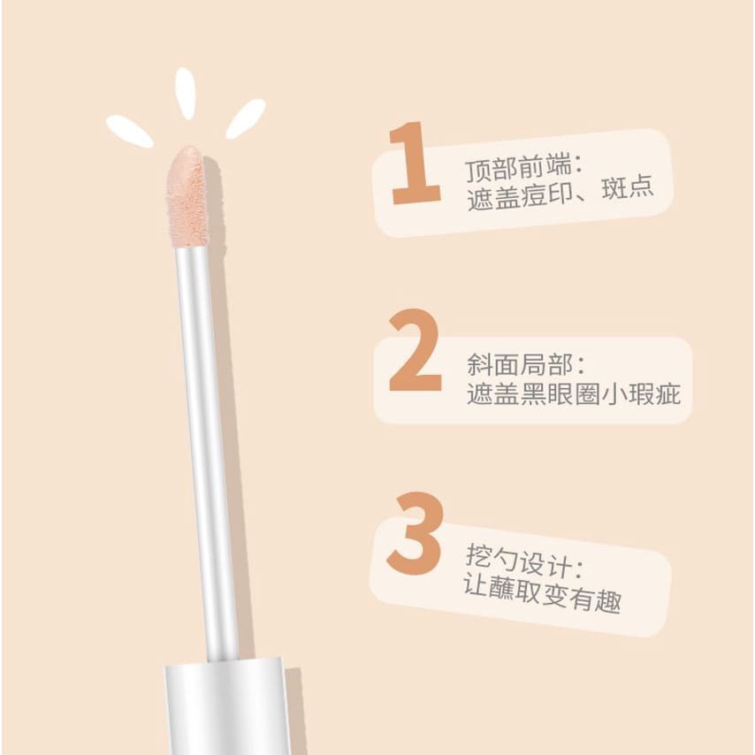 Lameila 1062 SVMY Lightweight And Soft Concealer 4 Warna