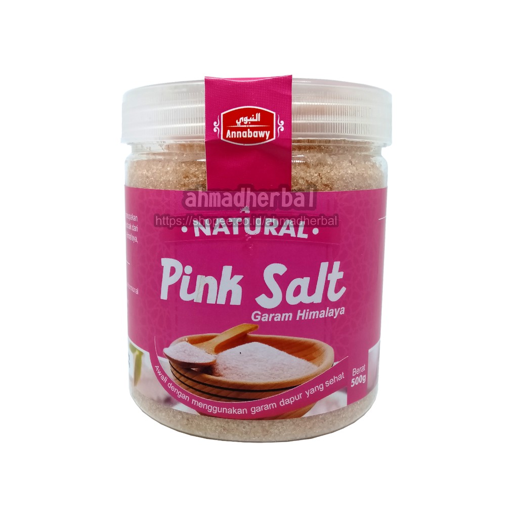 

Himalaya Pink Salt Garam Natural Himalaya 500 gram