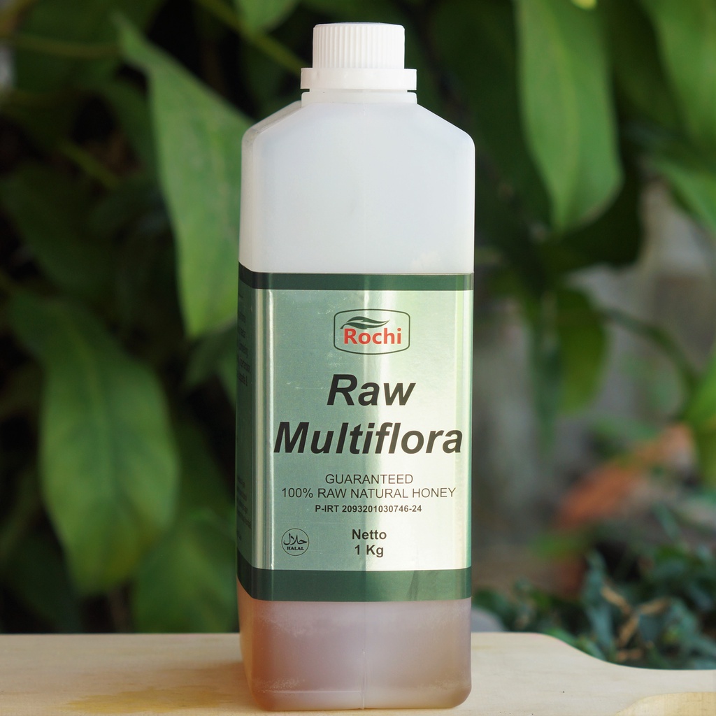 

Madu Murni Rochi Raw Multiflora 1kg POM MD Kemasan Jerigen