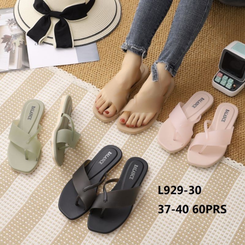 Sandal Jelly Balance Sandal Wanita Jelly