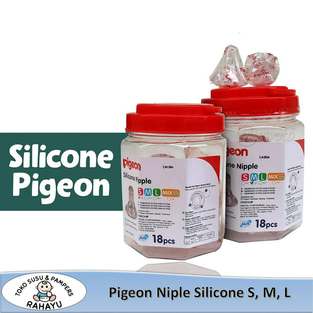 Pigeon Niple Silicone S, M, L