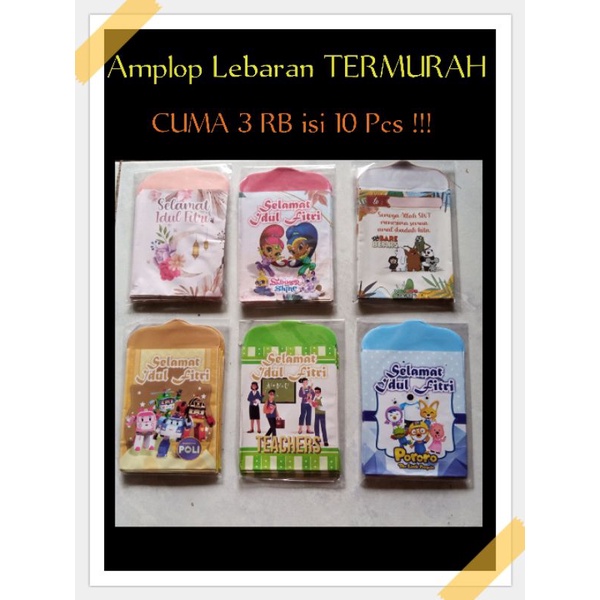 

Amplop Lebaran Murah isi 10 Pcs !!
