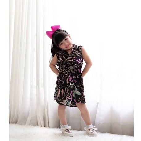 Murbey Carol Blossom Dress Anak